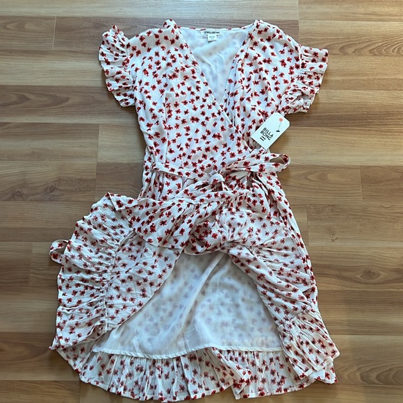 NWT Billabong wrap dress. Cap sleeve Medium - Picture 5 of 7